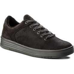 Sneakersy TRUSSARDI JEANS - 77A00015 E150. Czarne sneakersy męskie Trussardi Jeans, na co dzień, bez wzorów, z jeansu, bez zapięcia. W wyprzedaży za 379,00 zł.