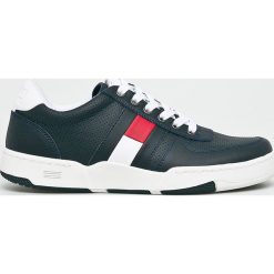 Tommy Jeans - Buty. Niebieskie buty sportowe męskie Tommy Jeans, z jeansu, na sznurówki. W wyprzedaży za 249,90 zł.