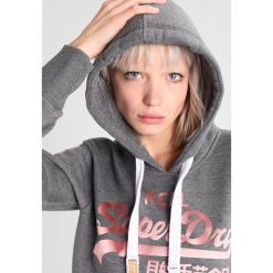 Bluzy damskie: Superdry VINTAGE LOGO ENTRY HOOD Bluza z kapturem charcoal lurex marl