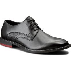 Półbuty LASOCKI FOR MEN - MB-PERY-02 Czarny. Czarne derby męskie Lasocki For Men, z materiału. Za 189,99 zł.