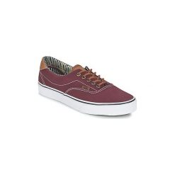 Buty Vans ERA 59. Czerwone trampki i tenisówki damskie Vans, bez wzorów, bez zapięcia. Za 279,20 zł.