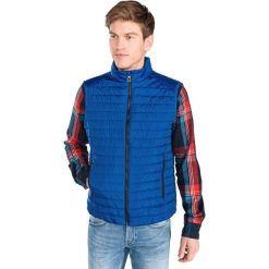 Geox Wilmer Kamizelka Niebieski. Niebieskie płaszcze męskie Geox, na wiosnę, xxl, z poliesteru. Za 567,95 zł.