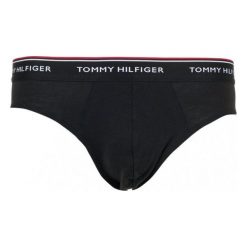 Tommy Hilfiger 3 Pack Slipy Męskie L Czarne. Czarne bokserki męskie marki TOMMY HILFIGER, m, bez wzorów. Za 179,00 zł.