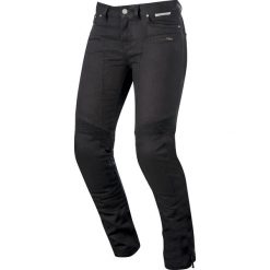 Spodnie turystyczne ALPINESTARS RILEY DENIM kolor czarny, rozmiar 32. Czarne spodnie damskie Alpinestars, bez wzorów, z jeansu. Za 899,02 zł.