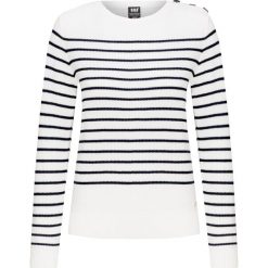 Sweter HELLY HANSEN SKAGEN. Białe swetry damskie Helly Hansen, bez wzorów, z dzianiny, bez rękawów, bez kaptura. Za 350,00 zł.