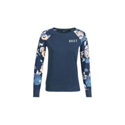 Bluzy Roxy SUMMERTIME LEGEND PRT FLEECE. Niebieskie bluzy damskie Roxy, l, bez wzorów, bez rękawów, bez kaptura. Za 174,30 zł.
