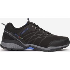 Czarno-Niebieskie Buty Sportowe Elinlia. Czarne buty sportowe męskie Born2be, bez zapięcia. Za 129,99 zł.