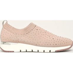 Caprice - Buty. Różowe buty sportowe damskie Caprice, ze skóry. Za 249,90 zł.