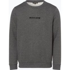 Review - Męska bluza nierozpinana, szary. Szare bluzy męskie Review, s, z nadrukiem, bez kołnierzyka, bez rękawów, bez kaptura. Za 129,95 zł.