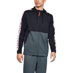 Under Armour Unstoppable Bluza Czarny Szary. Szare bluzy męskie Under Armour, m, bez wzorów, z elastanu, bez kołnierzyka, bez rękawów, bez kaptura. Za 464,95 zł.