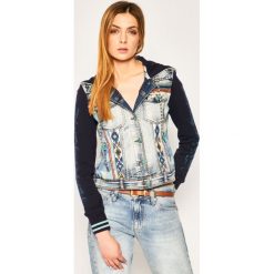 Kurtka jeansowa Desigual New Talented 20SWED14. Kurtki damskie Desigual, bez wzorów, z elastanu, bez kaptura. W wyprzedaży za 359,00 zł.