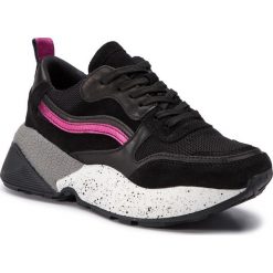 Sneakersy EVA MINGE - EM-18-06-000072 601. Czarne półbuty damskie Eva Minge, ze skóry. W wyprzedaży za 299,00 zł.