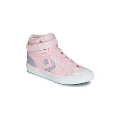 Buty Dziecko Converse PRO BLAZE STRAP TIPPED BACK COURT TEXTILE HI. Różowe trampki dziewczęce Converse, bez wzorów, bez zapięcia. Za 219,00 zł.
