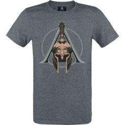Assassin's Creed Odyssey - Helmet Logo T-Shirt odcienie ciemnoszarego. Szare t-shirty męskie z nadrukiem marki Assassin's Creed, m, z okrągłym kołnierzem. Za 74,90 zł.