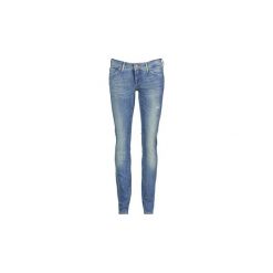 Jeansy slim fit 7 for all Mankind CRISTEN. Niebieskie jeansy damskie 7 for all mankind, bez wzorów, z jeansu. Za 734,30 zł.