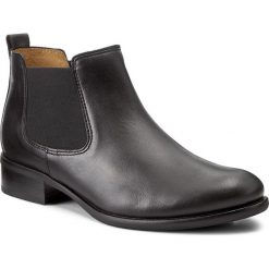 Sztyblety GABOR - 71.640.27 Schwarz. Czarne buty zimowe damskie marki Gabor, z materiału, na obcasie. W wyprzedaży za 339,00 zł.