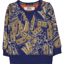 Bluza "Tapes" w kolorze granatowo-beżowym. Niebieskie bluzy niemowlęce 4FunkyFlavours Kids. W wyprzedaży za 82,95 zł.