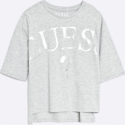 Bluzki dziewczęce bawełniane: Guess Jeans - Bluzka dziecięca 118-175 cm