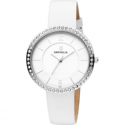 Zegarek kwarcowy w kolorze biało-srebrnym. Białe, analogowe zegarki damskie Esprit Watches, metalowe. W wyprzedaży za 136,95 zł.