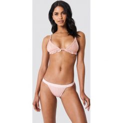 Hot Anatomy Dół bikini z marszczeniem Sweet - Pink. Różowe bikini Hot Anatomy, w paski. Za 80,95 zł.