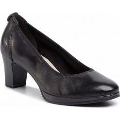 Półbuty TAMARIS - 1-22446-24 Black 001. Czarne czółenka damskie Tamaris, z materiału. Za 259,00 zł.