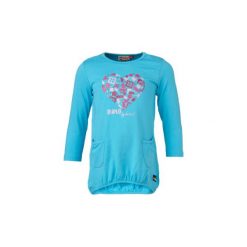 Lego Wear Duplo Girls Sukienka DAIMI 101 turquise - turkusowy. Niebieskie sukienki niemowlęce marki LEGO Wear, w kolorowe wzory, z elastanu, z długim rękawem, długie. Za 99,12 zł.