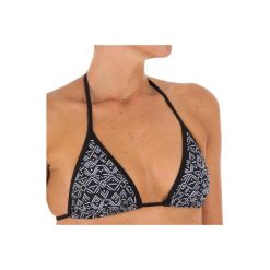 Góra kostiumu kąpielowego MAE ETHNI damska. Czarne t-shirty damskie OLAIAN, bez wzorów, z elastanu, bez rękawów. Za 15,99 zł.