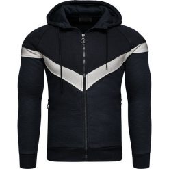 Bluza męska z kapturem czarna Recea. Czarne bluzy męskie Recea, xl, bez wzorów, z bawełny, z kapturem, bez rękawów, z kapturem. W wyprzedaży za 59,99 zł.