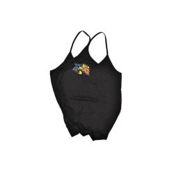 Gone Surfing Strap Vest Black. Czarne t-shirty damskie Don't need no samurai, s, bez wzorów, z materiału, bez kołnierzyka. Za 139,00 zł.