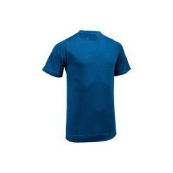 Koszulka krótki rękaw fitness kardio męska E1. Niebieskie koszulki męskie Adidas, m, bez wzorów, z poliesteru, bez kołnierzyka, z krótkim rękawem, krótkie. W wyprzedaży za 74,99 zł.