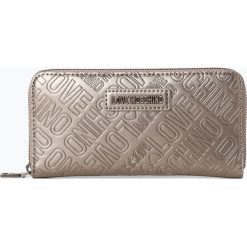 Love Moschino - Portfel damski, szary. Szare portfele damskie Love Moschino. Za 439,95 zł.
