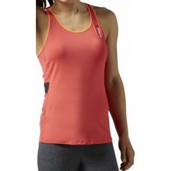 Bluzki damskie: Reebok Koszulka damska treningowa One Series ActivChill W pomarańczowa r. L (AO0285)