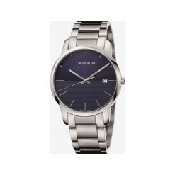 Calvin Klein City Zegarek Srebrny. Szare zegarki męskie Calvin Klein, srebrne. Za 1239,95 zł.