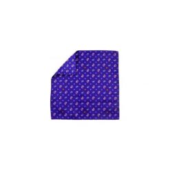 Niebieska poszetka - biało błękitny paisley E10. Niebieskie poszetki męskie Modini Moda Męska, z aplikacjami, z tkaniny, eleganckie. Za 33,00 zł.