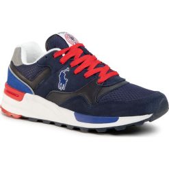 Sneakersy POLO RALPH LAUREN - Trckster Pony 809785418004 Nn/Nv/Rl. Niebieskie sneakersy męskie Polo Ralph Lauren, bez zapięcia. W wyprzedaży za 419,00 zł.