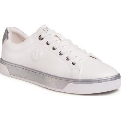 Sneakersy S.OLIVER - 5-23637-24 White 100. Białe półbuty damskie S.Oliver, ze skóry ekologicznej. Za 189,00 zł.