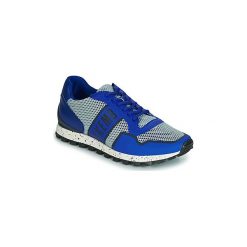 Buty Bikkembergs FENDER 2084. Niebieskie trampki męskie Bikkembergs, bez wzorów, bez zapięcia. Za 639,00 zł.