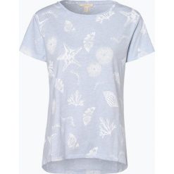 Esprit Casual - T-shirt damski, niebieski. Niebieskie t-shirty damskie Esprit Casual, s, bez wzorów, z bawełny, casualowe, bez kołnierzyka. Za 69,95 zł.