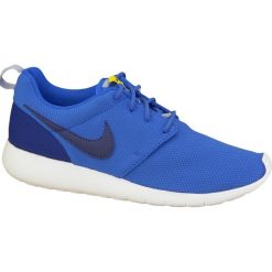 Nike Roshe One Gs 599728-417 buty sneakers, buty sportowe uniseks niebieskie 38,5. Niebieskie buty sportowe damskie Nike, bez wzorów, z tkaniny, sportowe, nike roshe. W wyprzedaży za 179,99 zł.