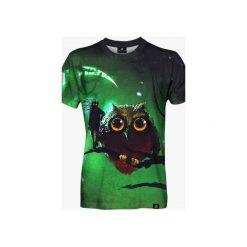 Night Owl men's t-shirt. Zielone t-shirty męskie Mars from venus, s, bez wzorów, bez kołnierzyka. Za 101,40 zł.