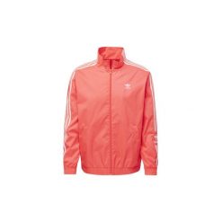 Bluzy dresowe adidas Track Jacket. Pomarańczowe bluzy męskie Adidas, s, bez wzorów, z dresówki, bez kołnierzyka, bez rękawów, bez kaptura. Za 279,00 zł.