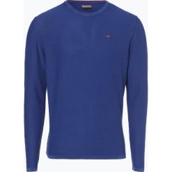 Napapijri - Sweter męski – Decil 1, niebieski. Niebieskie swetry klasyczne męskie Napapijri, m, z bawełny. Za 449,95 zł.