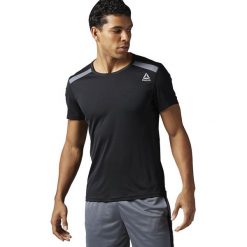 Reebok Koszulka męska Workout tech Top czarna r. L (BK6286). Czarne t-shirty męskie Reebok, m. Za 77,84 zł.