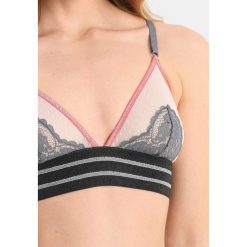 Biustonosze bardotka: Cosabella BISOU ILLUSION ELASTIC BRALETT Biustonosz z trójkątną miseczką rose dawn/anthracite