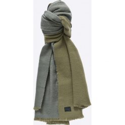 G-Star Raw - Szalik. Zielone szaliki męskie marki G-Star RAW, bez wzorów, z dzianiny. W wyprzedaży za 129,90 zł.