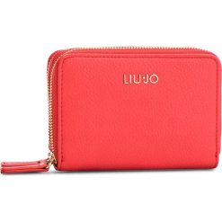 Portfele damskie: Duży Portfel Damski LIU JO – M Double Zip Around N18189 E0037 Flame Red 81662