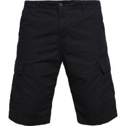Bermudy męskie: Carhartt WIP REGULAR CARGO COLUMBIA Szorty black rinsed