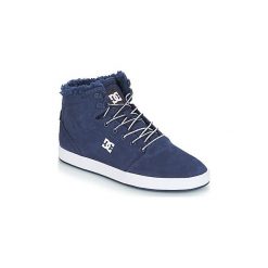 Buty DC Shoes CRISIS HIGH WNT M SHOE NKH. Niebieskie trampki męskie marki DC Shoes, bez wzorów, bez zapięcia. Za 391,20 zł.