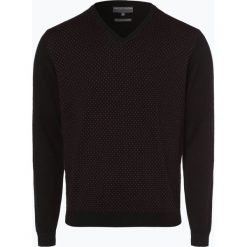 Finshley & Harding - Sweter męski z dodatkiem kaszmiru – Black Label, czarny. Czarne swetry klasyczne męskie marki Finshley & Harding, m, z kaszmiru, eleganckie. Za 179,95 zł.