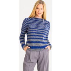 SWETER SEVRES Sportmax Code. Szare swetry damskie Sportmax Code, s, z aplikacjami, z dzianiny, bez rękawów, bez kaptura. Za 599,40 zł.
